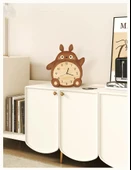 Totoro Desenli Ahşap Masa Saati - Model A - 21x24 cm - 12