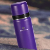 Santeco Kolima 2 Kapaklı Termos 1 L-Mor thumbnail 6