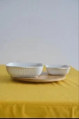 Ecr Seramik 2'li Kare Fırın Kabı 21Cm - 2