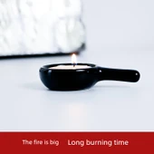 Romantik Dumansız Tealight Mum - 2 Saat Kırmızı - 100'lü Paket - 4