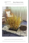 DIY Yapay Kamış Otu Peyzajı - 2 Adet Çiçek Aranjmanı Çamuru - 10