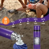 Santeco Kolima 2 Kapaklı Termos 1 L-Mor thumbnail 8