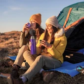 Santeco Kolima 2 Kapaklı Termos 1 L-Mor thumbnail 4