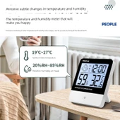 Hassas Sıcaklık Nem Ölçer RE-W1002 [Klasik] - 6