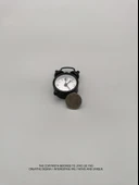 Mini Metal Masa Saati - Siyah - 3