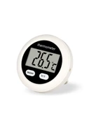 Mini Dijital Sıcaklık Nem Ölçer - Pointer 50 Beyaz Gümüş - 6