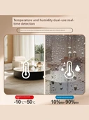 Dijital Termometre Higrometre - Mavi Ekonomik Model thumbnail 4