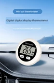 Mini Dijital Sıcaklık Nem Ölçer - Pointer 50 Beyaz Altın - 8