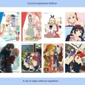Lycoris Recoil Anime Poster A3 - 4'lü Rastgele HD Poster + Çift Taraflı Bant - 9