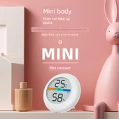 Akıllı Oda Termometresi - Düz Beyaz Minimalist - 5