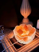 Cam Aromaterapi Saklama Kabı - Pembe Kristal 2-4cm 100g - 4