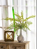 Yapay Eğrelti Otu Yaprakları - 7 Dallı Palmiye Ayçiçeği 75cm - 6