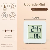 İç Ortam Sıcaklık ve Nem Ölçer - Mini Gelişmiş - 1