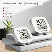 İki Adet Mini Dijital Sıcaklık ve Nem Ölçer - 1