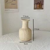 Uzun Boyunlu Taş Vazo - 1