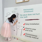 Elektrostatik Yazı Tahtası Duvar Stickerı - 45x200cm - 6