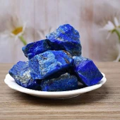 Cam Aromaterapi Saklama Kabı - Lapis Lazuli 2-4cm 100g - 1