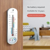 Termometre 9017 - Asılabilir ve Ayakta Durabilir - Plus Boy - Beyaz thumbnail 4