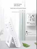 Dijital Sıcaklık ve Nem Ölçer - Akıllı USB Şarjlı - 5