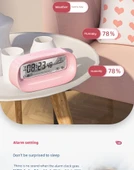 Alman Profesyonel İç Ortam Sıcaklık Nem Ölçer - Işıklı Mavi + USB - 12