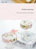 DIY Aromaterapi Mum Cam Bardak - Milkshake Bardağı - 11