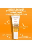 BİOXİN Bioxcin Sun Care Melatone Spf 50 Lekeye Eğilimli Ciltler İçin Çok Yüksek Korumalı Güneş Kremi 50 Ml - 1