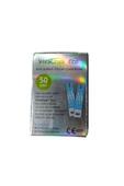 VİVACHECK 1 Kutu Vivachek Eko Kan Şekeri Test Çubuğu (50 Adet Strip) - 1