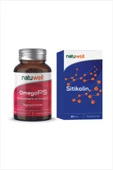 NATUWELL Fosfotidilserin+Omega-3+Sitikolin- Kokusuz - Zihin Açıcı- Odaklanma Artırıcı - Hafıza Güçlendirici - 1