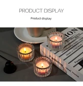 DIY Aromaterapi Mum Yapım Seti - Beş Köşeli Yıldız Çay Mumu Kabı 2'li Paket - 9