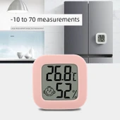 Dijital Higrometre Termometre KD-51 - Siyah, Anahtar Düğmeli thumbnail 4
