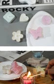 DIY Aromaterapi Mum Yapım Seti - Kelebek Çay Mumu Kabı 2'li Paket - 11