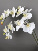 Yapay 9 Başlıklı Film Phalaenopsis Orkide Çiçeği - Açık Mor - 4
