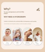 İç Ortam Termometre Higrometre - Timer ve Arka Işık thumbnail 8
