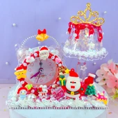 DIY El Yapımı Çocuk Alarm Saati - Noel Baba - 1