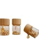 Bambu Kapaklı 30ml Cam Saklama Şişesi - Bereket Etiketli - 6