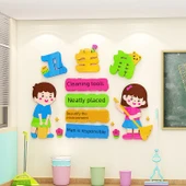 Okuma Köşesi Duvar Stickerı - 7411D - Büyük Boy - 4