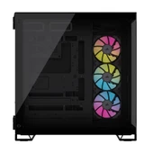 CORSAIR 6500X iCUE Link RGB Temperli Camlı Mid-Tower Siyah Bilgisayar Kasası-CC-9011269-WW - 3