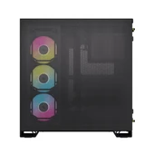 CORSAIR 6500X iCUE Link RGB Temperli Camlı Mid-Tower Siyah Bilgisayar Kasası-CC-9011269-WW - 5