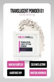 NEW WELL Translucent Loose Setting Powder 01 thumbnail 1