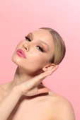 Permanent Matte Lipstick 01Ruby Pink  Uzun Süre Kalıcı - 3