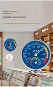 Hassas Termometre Higrometre - Buzdolabı için Vantuzlu - 11