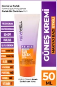 Makyaj Bazı Güneş Kremi 50 SPF+ Aydınlatıcı Etkili Primer Sunscreen 50 ML - 3