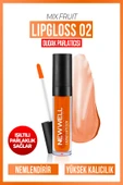 NEW WELL Mix Fruit Lipgloss 02-Karışık Meyve Aromalı Dudak Parlatıcısı 8 ML - 1