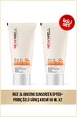 NEW WELL 2 Adet Rice & Ginseng Sunscreen Spf50+ Pirinç Özlü Güneş Kremi 50 ML - 1