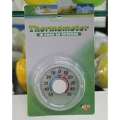 Yuvarlak Plastik Kapı ve Pencere Termometresi 0-50°C - 3