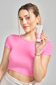 Ton Eşitleyici Yüksek Koruma Etkili Spf50+ Aydınlatıcı Pembe Yüz Güneş Kremi 50 ML - 4