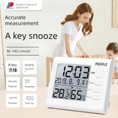 Dijital Termometre Higrometre - RE-W1002 [Tek Tuş Erteleme] - 1