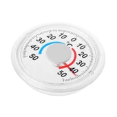 Yuvarlak Plastik Kapı ve Pencere Termometresi 0-50°C - 4