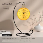 İç Ortam Termometre Higrometre - Rose Gold Asılı 9cm - 1
