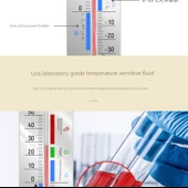 İç Ortam Termometre Higrometre - Krem Beyaz Asılı (Geliştirilmiş) thumbnail 9